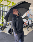 Parapluie Canne Noir Édition Domicil’Gym - vue 1