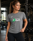 Tee-shirt Nike Femme Domicil'Gym Gris - photo 4 Domicil'Gym
