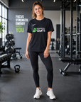 Tee-shirt Nike Femme Domicil'Gym Noir - photo 3 Domicil'Gym