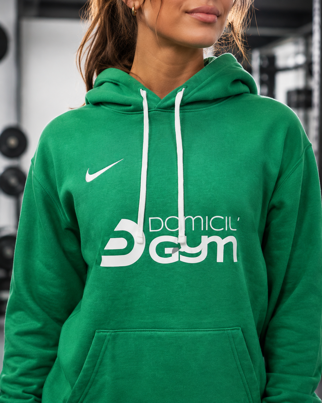 Sweat à capuche Nike Femme Domicil'Gym Vert - photo 6 Domicil'Gym 