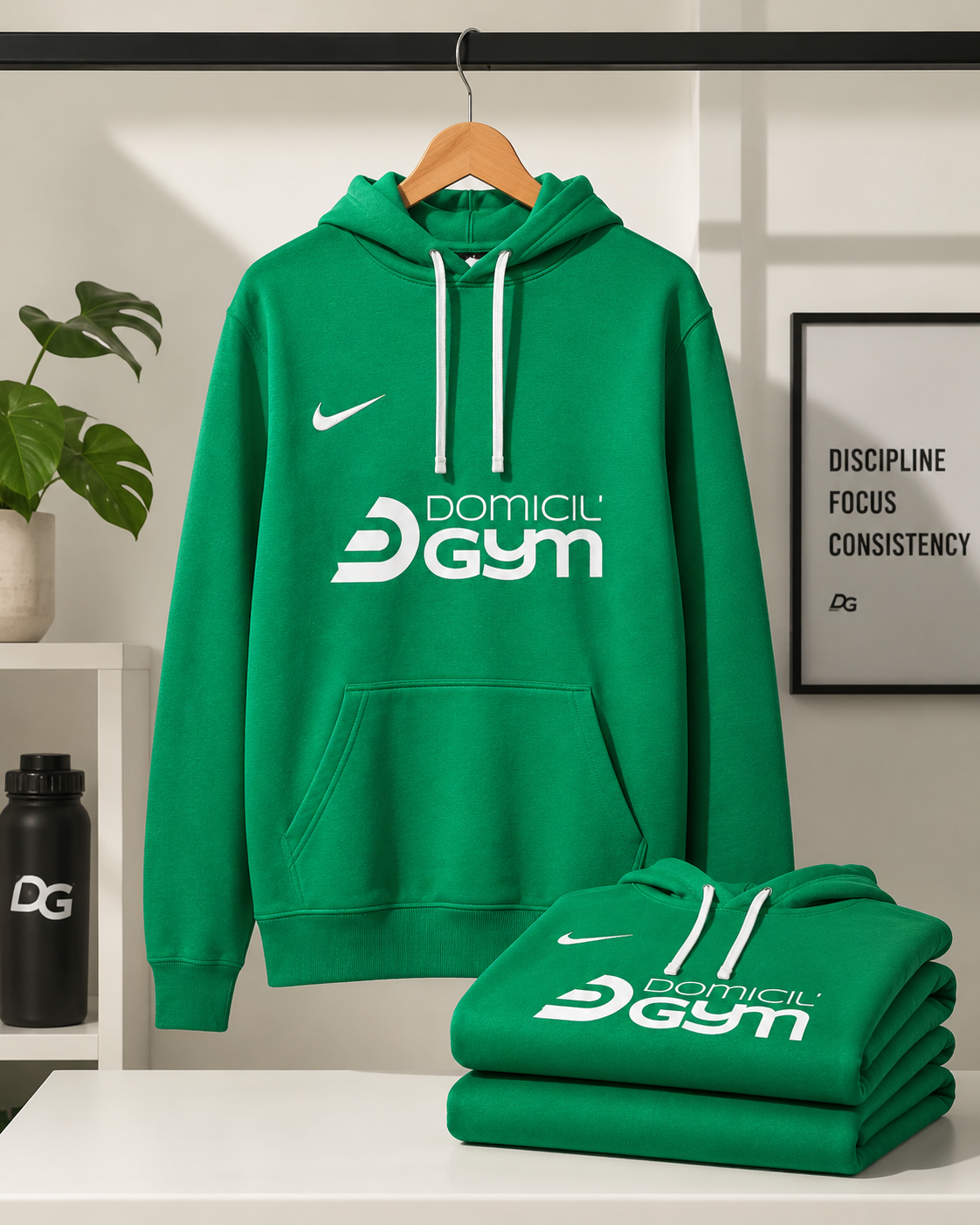 Sweat à capuche Nike Femme Domicil'Gym Vert - photo 10 Domicil'Gym 