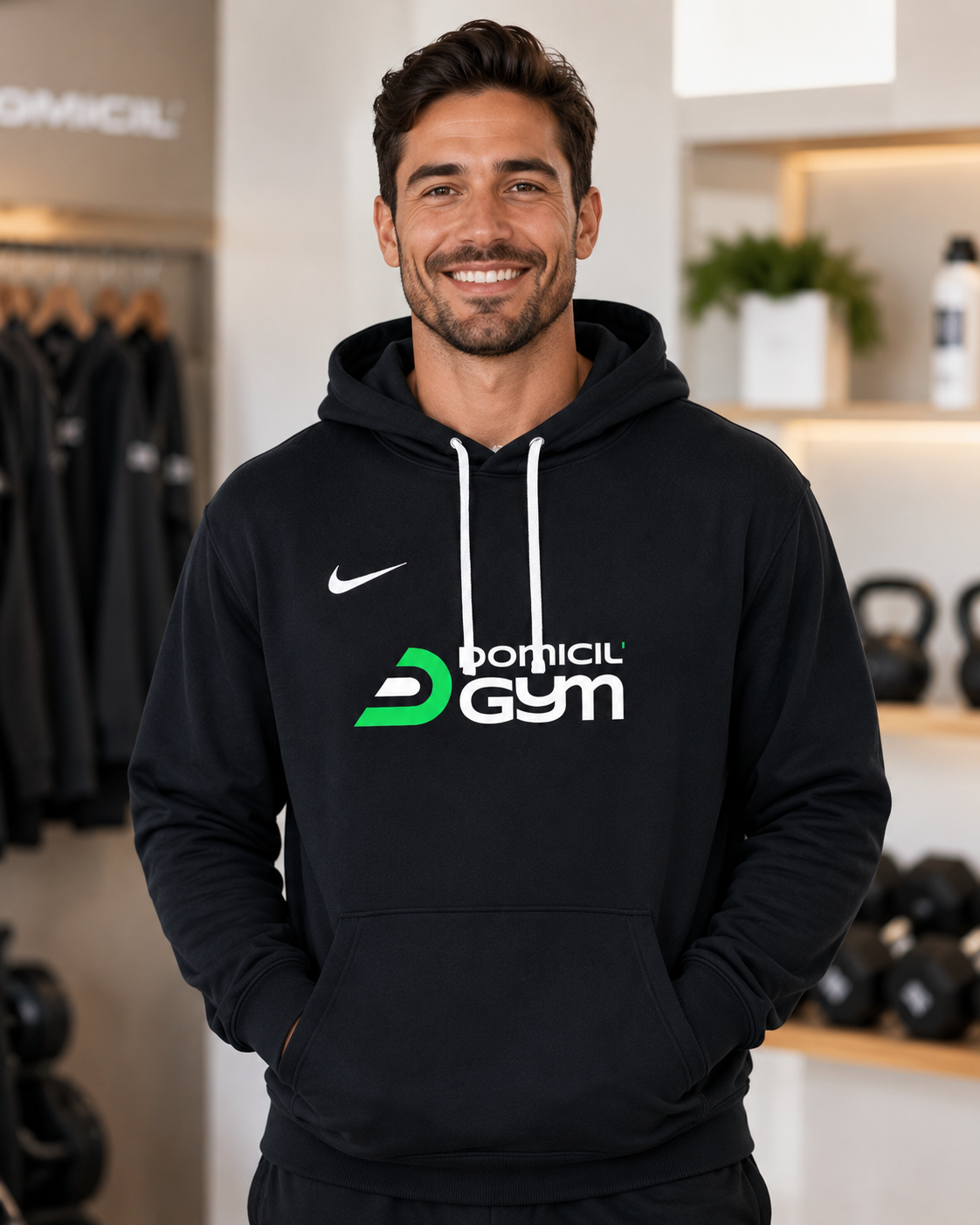 Sweat à capuche Nike Homme Domicil'Gym Noir - photo 6 Domicil'Gym 