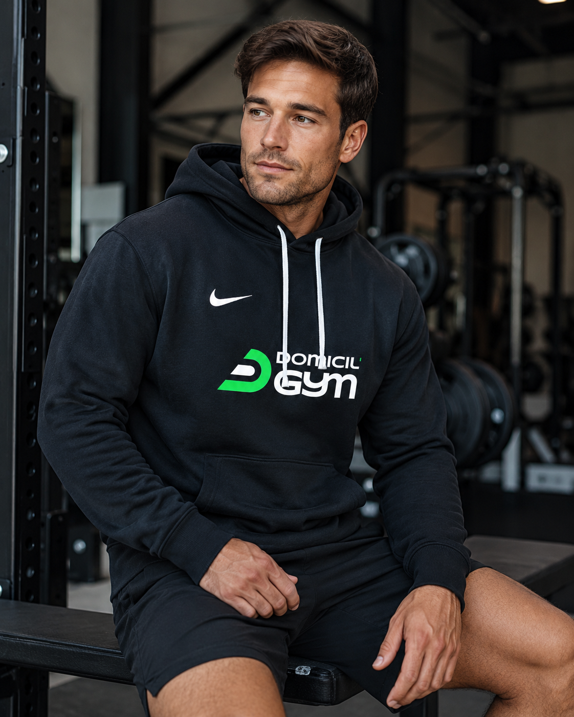 Sweat à capuche Nike Homme Domicil'Gym Noir - photo 7 Domicil'Gym 