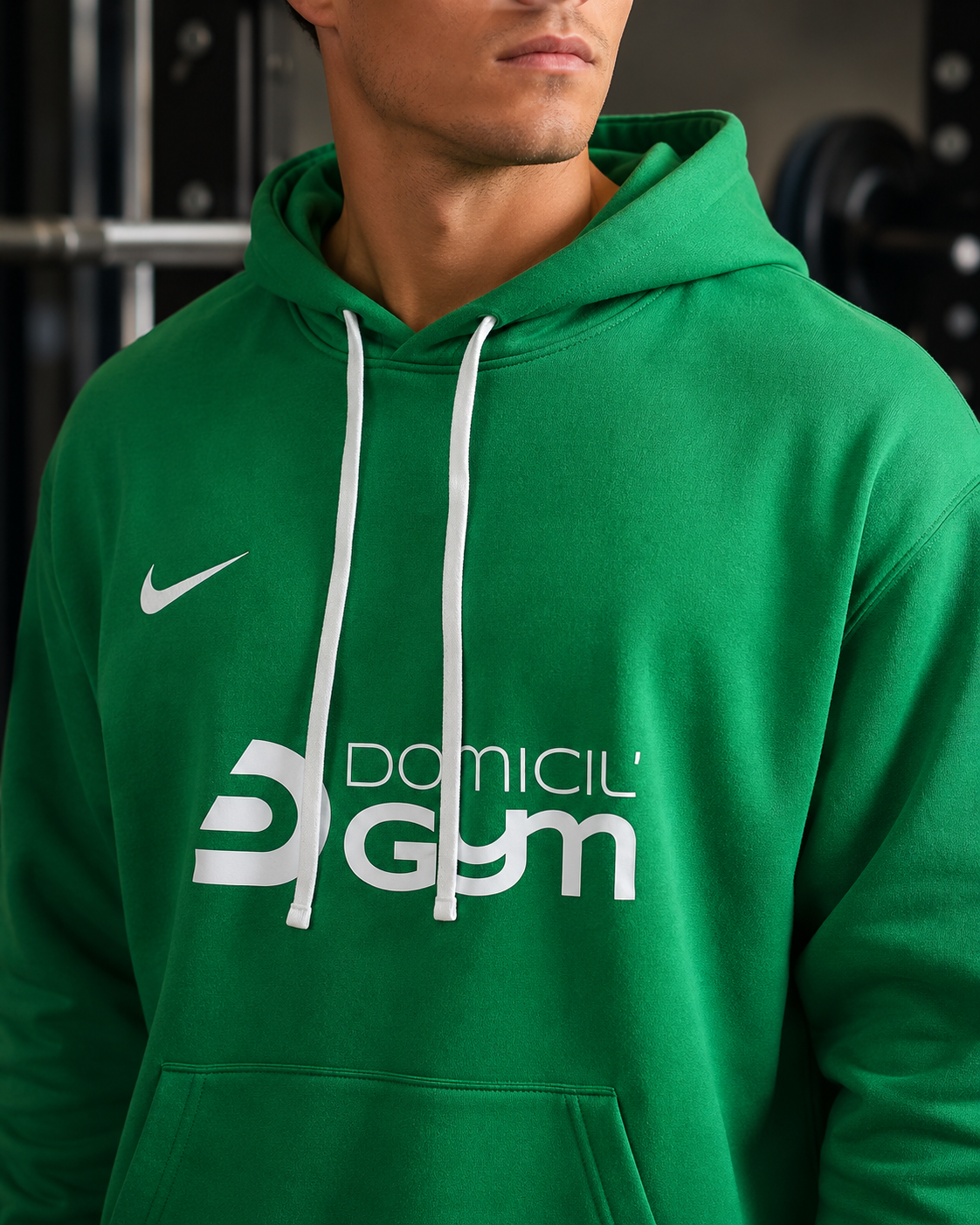 Sweat à capuche Nike Homme Domicil'Gym Vert - photo 5 Domicil'Gym 