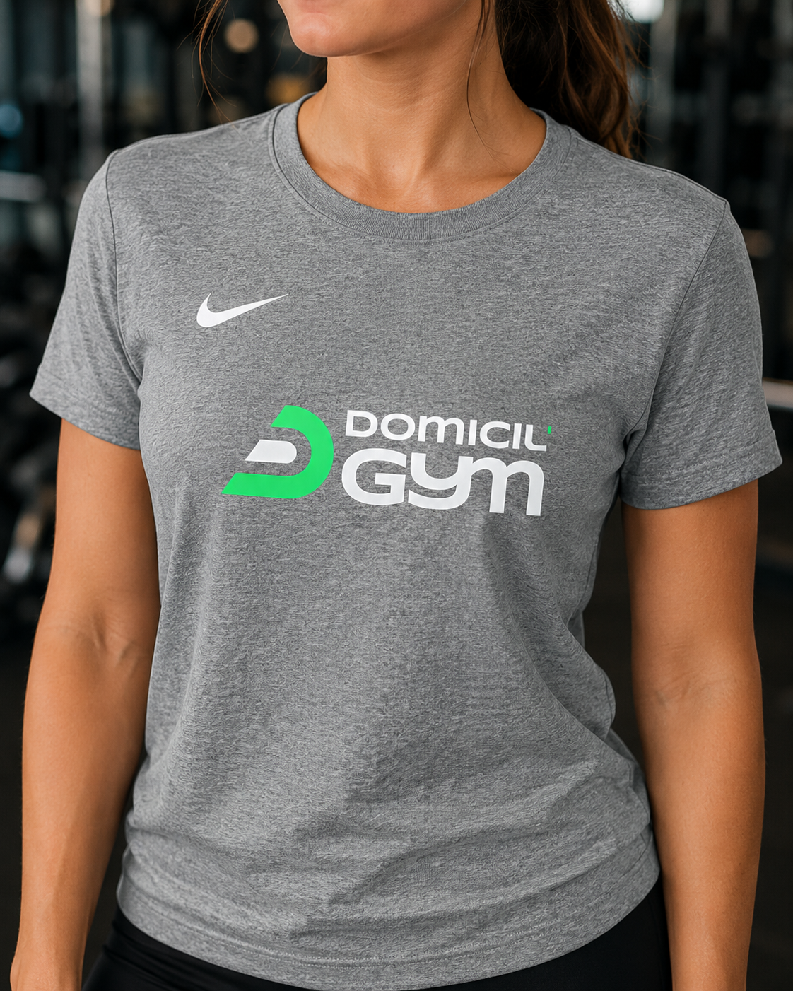 Tee-shirt Nike Femme Domicil'Gym Gris - photo 6 Domicil'Gym 