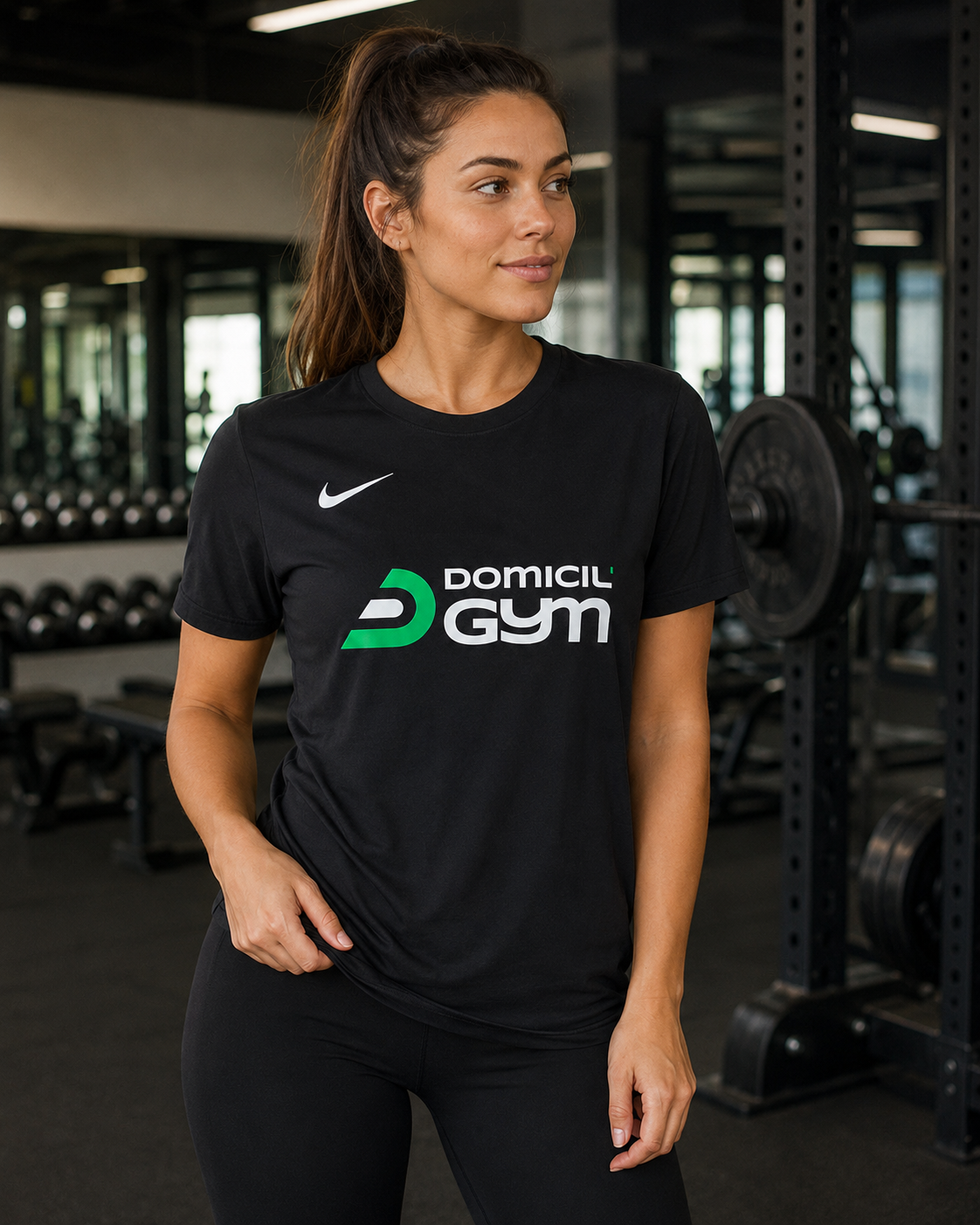 Tee-shirt Nike Femme Domicil'Gym Noir - photo 4 Domicil'Gym 