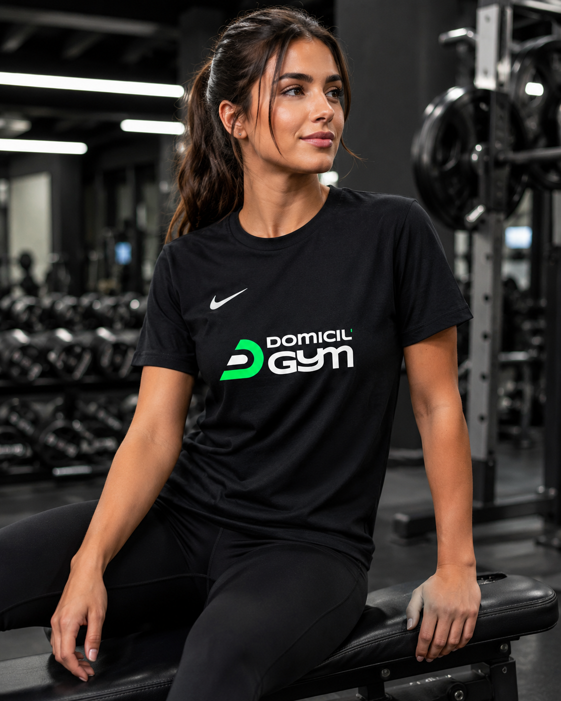 Tee-shirt Nike Femme Domicil'Gym Noir - photo 5 Domicil'Gym 