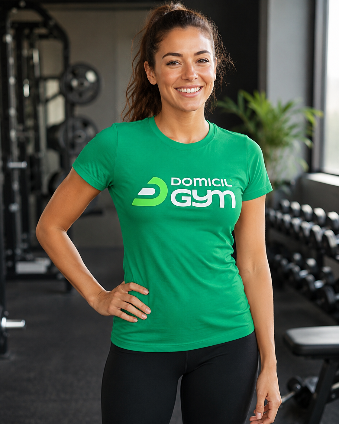 Tee-shirt Nike Femme Domicil'Gym Vert - photo 2 Domicil'Gym 
