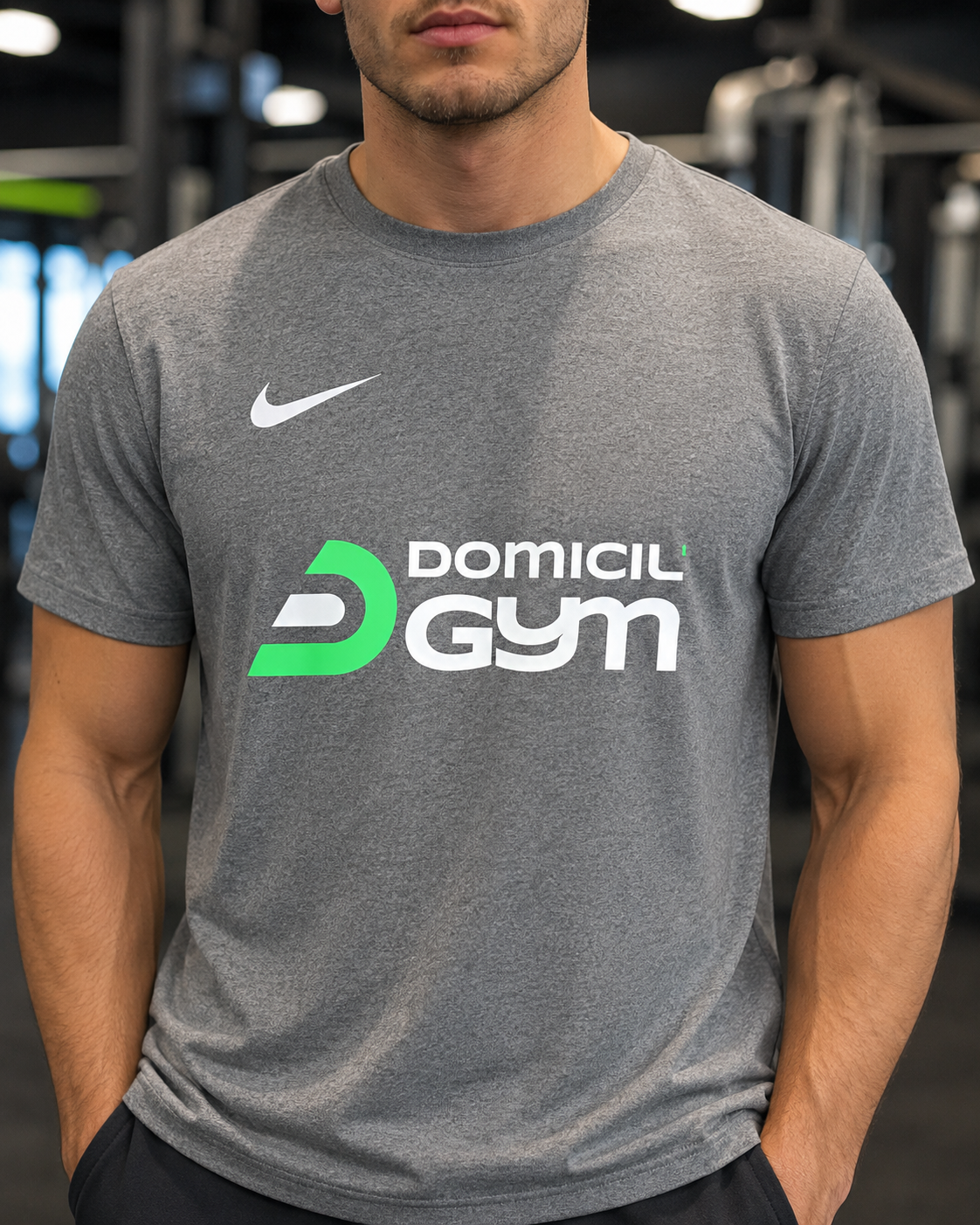 Tee-shirt Nike Homme Domicil'Gym Gris - photo 6 Domicil'Gym 