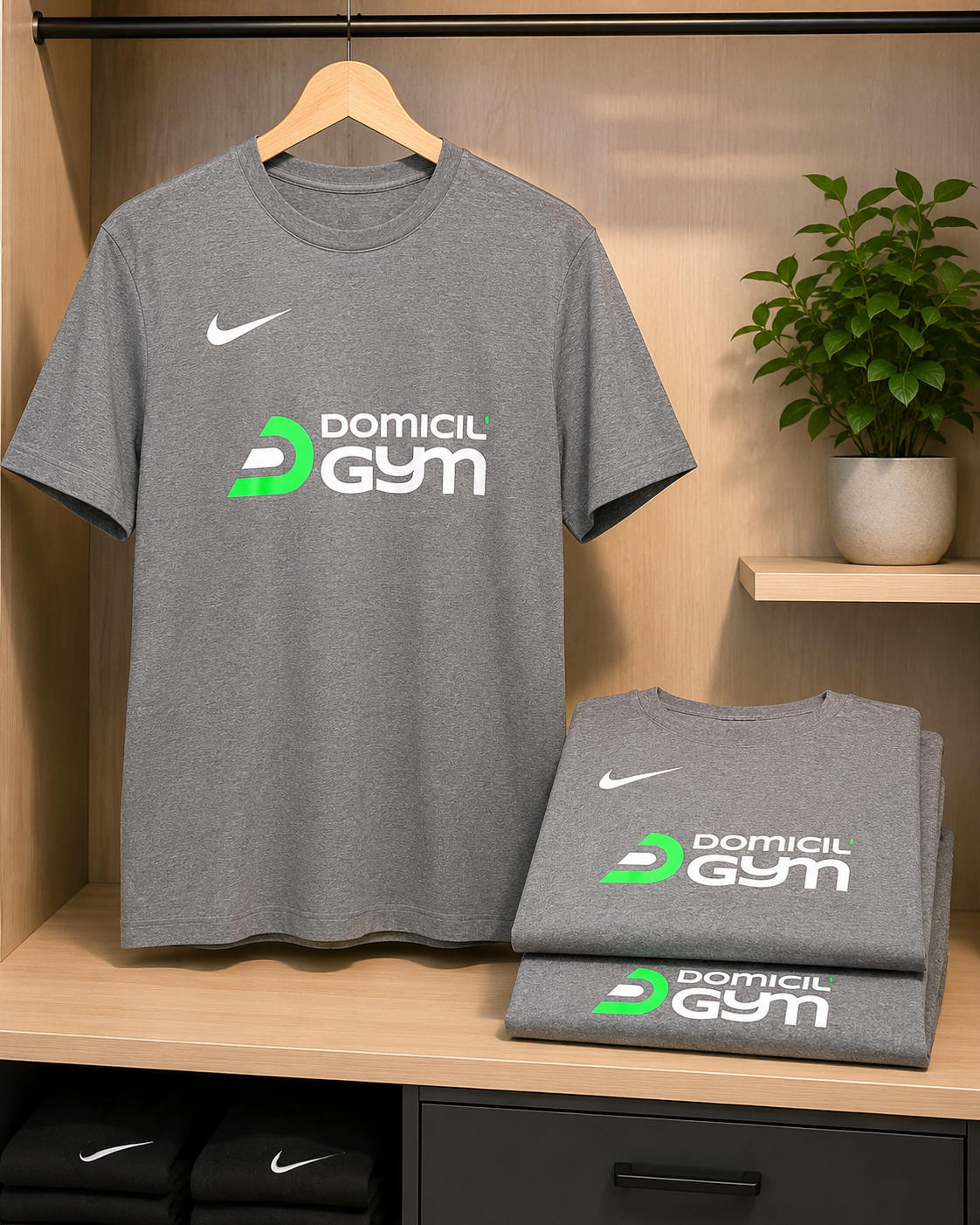 Tee-shirt Nike Homme Domicil'Gym Gris - photo 10 Domicil'Gym 