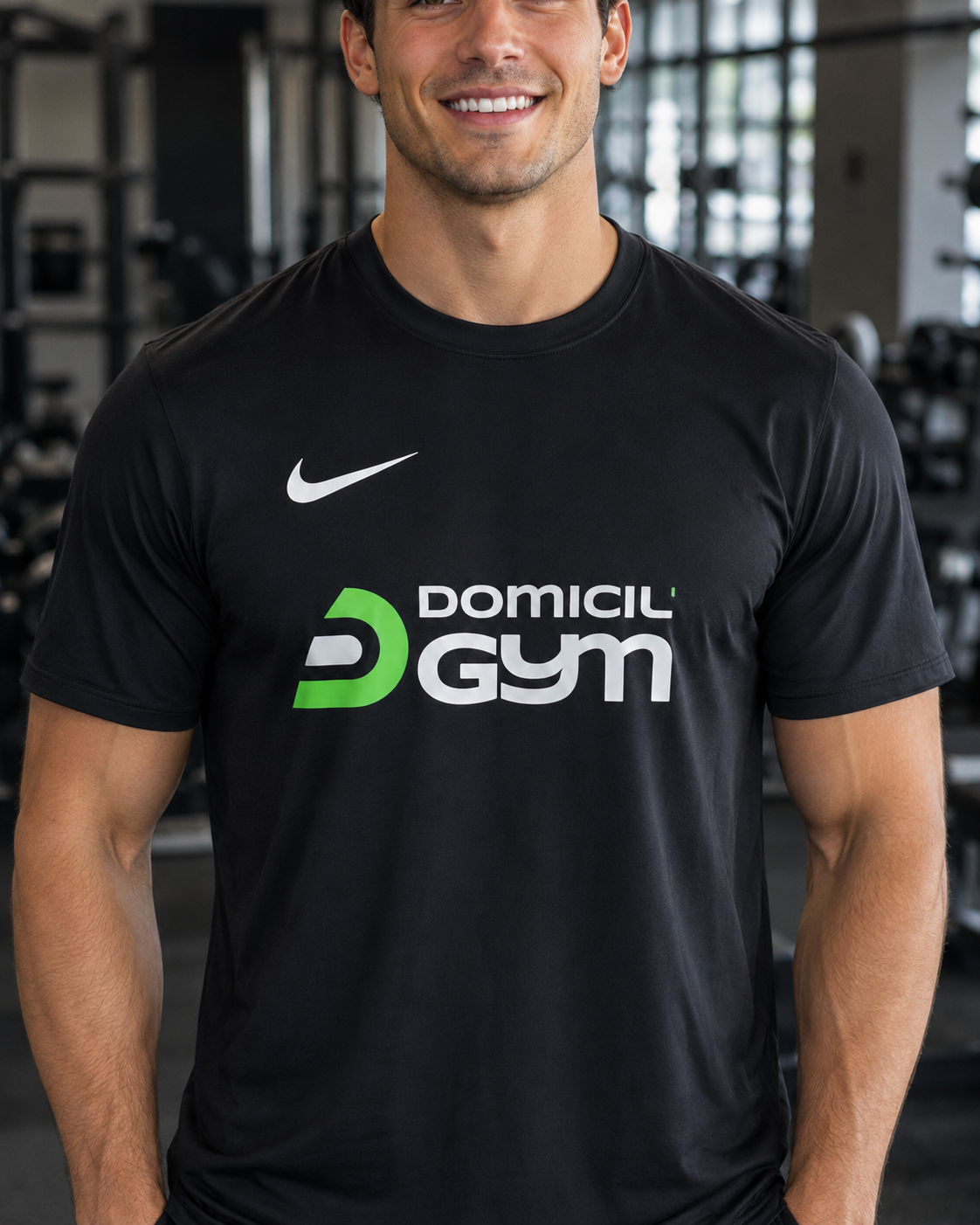 Tee-shirt Nike Homme Domicil'Gym Noir - photo 6 Domicil'Gym 
